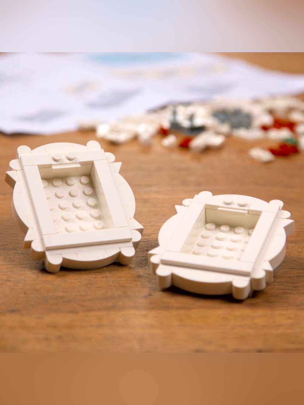 Lot of 2 LEGO pick a brick photo frame